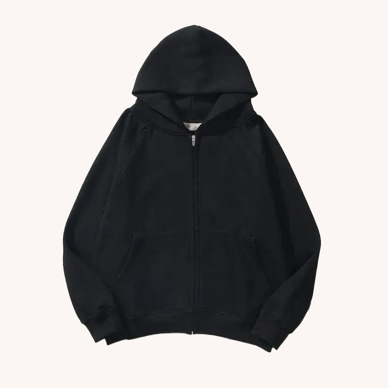 UG Plain Zip-Up Hoodie